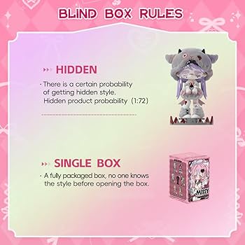 Amazon.com: XiDonDon Missy Sweet Mourning Lolita Series Blind Box